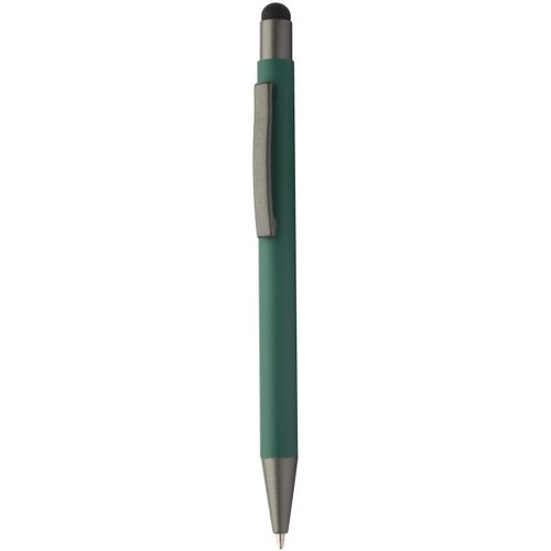 Touchpen mit Kugelschreiber Hevea (Art.-Nr. CA875147) - Aluminium-Kugelschreiber mit Touchpen...