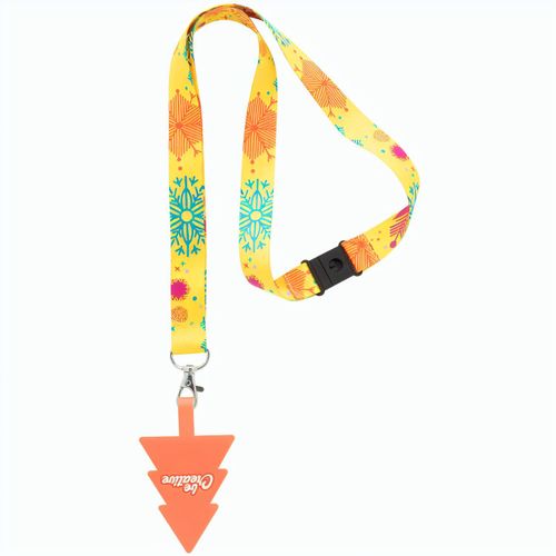 Individuelles Handyhalter-Lanyard  Subyard Mobile Xmas Safe (Art.-Nr. CA876956) - Individuelles Handyhalter-Lanyard aus...