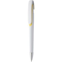 Kugelschreiber Klinch (gelb, weiß) (Art.-Nr. CA879683)