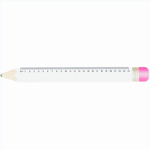 24 cm Lineal, Bleistift Sharpy 24 (Art.-Nr. CA889811) - Flexibles Kunststofflineal (24 cm) im...