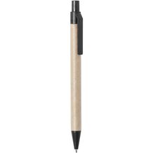 Kugelschreiber Desok (schwarz, natur) (Art.-Nr. CA896497)