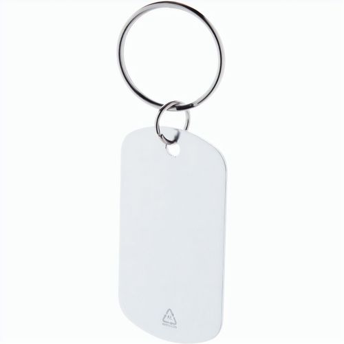 Schlüsselanhänger Ralutag (Art.-Nr. CA905876) - Schlüsselanhänger aus recyceltem Alumi...
