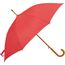 RPET Regenschirm Bonaf (rot, natur) (Art.-Nr. CA905947)