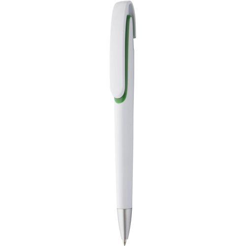 Kugelschreiber Klinch (Art.-Nr. CA907764) - Kunststoff-Kugelschreiber mit silberner...