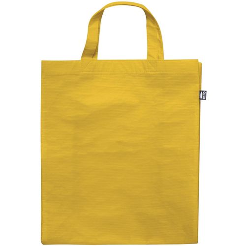 RPET Einkaufstasche Okada (Art.-Nr. CA911501) - Einkaufstasche aus laminiertem RPET-Poly...