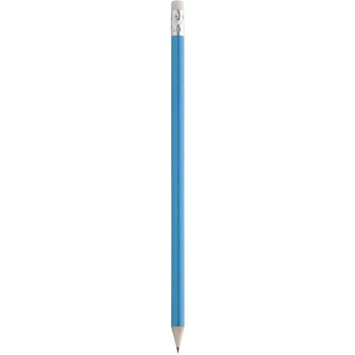 Bleistift Godiva (Art.-Nr. CA921382) - Holzbleistift (HB) mit Radiergummi,...