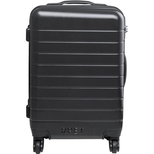 RPET Koffer Dacrux (Art.-Nr. CA922825) - RPET Trolleytasche aus Kunststoff mit 4...