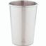 Becher aus recyceltem Edelstahl Redisha Mono (silber) (Art.-Nr. CA924805)