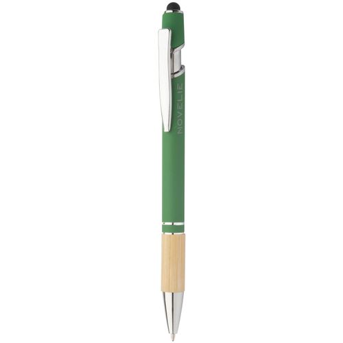 Touchpen mit Kugelschreiber Bonnel (Art.-Nr. CA931733) - Aluminium-Kugelschreiber/Touchpen mit...