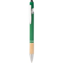 Touchpen mit Kugelschreiber Bonnel (grün) (Art.-Nr. CA931733)