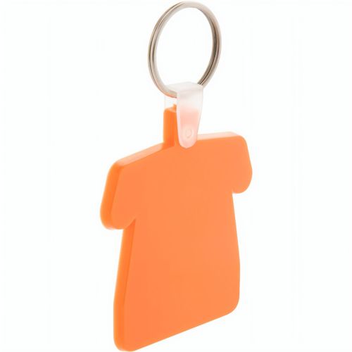 Schlüsselanhänger Polo (Art.-Nr. CA933348) - Schlüsselanhänger in T-Shirt-Form a...