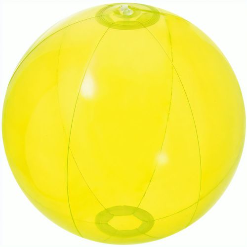 Strandball (ø28 cm) Nemon (Art.-Nr. CA933700) - Transparenter Strandball mit 6 Segmenten...