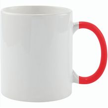 Tasse Plesik (weiß, rot) (Art.-Nr. CA951834)