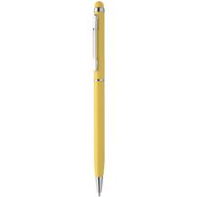 Touchpen mit Kugelschreiber Byzar (gelb) (Art.-Nr. CA954252)