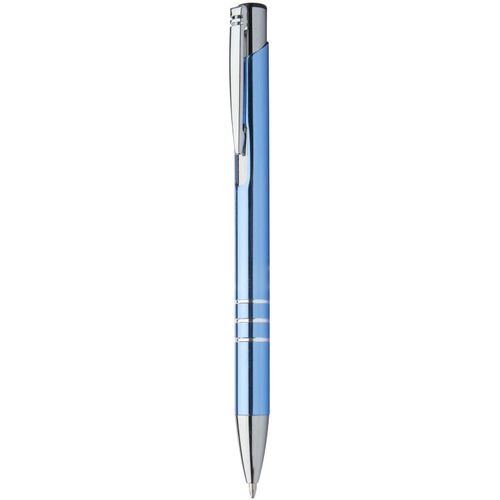 Kugelschreiber Channel (Art.-Nr. CA954626) - Aluminium-Kugelschreiber, blauschreibend...