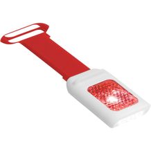Taschenlampe Plaup (rot, weiß) (Art.-Nr. CA955061)