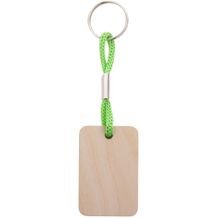 Individueller Schlüsselanhänger Woody Plus D (grün) (Art.-Nr. CA956837)