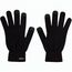 RPET Tourchscreen-Handschuhe Brolyn (Schwarz) (Art.-Nr. CA972312)