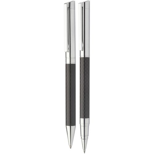Kugelschreiber Set Mantilly (Art.-Nr. CA976493) - Elegantes Schreibset aus Metall mit...