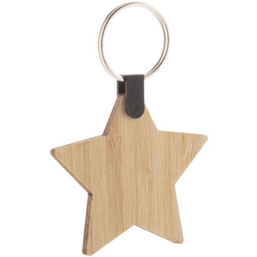 Weihnachtlicher Schlüsselanhänger Stern Fjerny (Art.-Nr. CA987564) - Weihnachtlicher Schlüsselanhänger a...