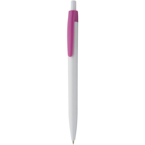 Kugelschreiber  Snow Leopard (Art.-Nr. CA990261) - Weißer Kunststoff-Kugelschreiber mi...