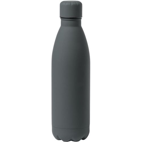 Edelstahl-Trinkflasche Jenings (Art.-Nr. CA993710) - Edelstahl-Trinkflasche mit gummierter...