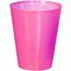 wiederverwendbarer Partybecher Colorbert (rosa) (Art.-Nr. CA994549)