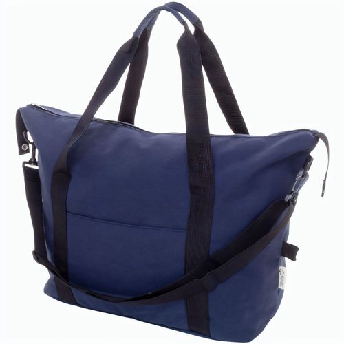 Recycelten Canvas Reisetasche Rebyss Travel (Art.-Nr. CA995041) - Reise-/Sporttasche aus recycelten...