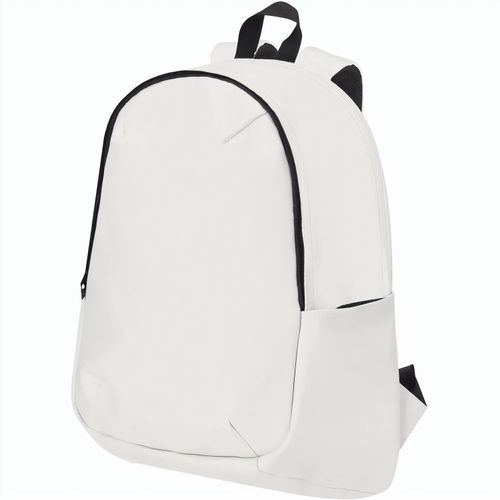 Rucksack Kalek (Art.-Nr. CA995702) - Weicher PU-Leder-Rucksack mit Reißversc...