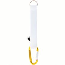individueller Schlüsselanhänger Subiner RPET (gelb) (Art.-Nr. CA997179)