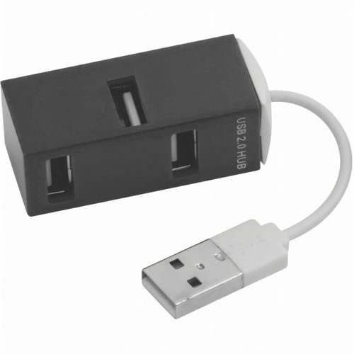 USB Hub Geby (Art.-Nr. CA008004) - Kompakter USB 2.0-Hub mit minimalistisch...