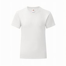 Kinder Weiß T-Shirt Iconic (Weiss) (Art.-Nr. CA019831)