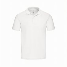 Erwachsene Weiß Polo-Shirt Original [Gr. S] (weiß) (Art.-Nr. CA025976)