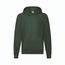 Erwachsene Sweatshirt Lightweight Hooded S (dunkelgrün) (Art.-Nr. CA028318)