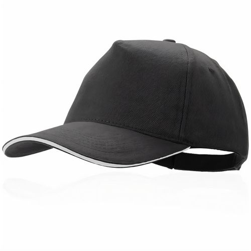 Mütze Kisse (Art.-Nr. CA030217) - Baseball Cap im 5-Panel-Stil aus 100 %...