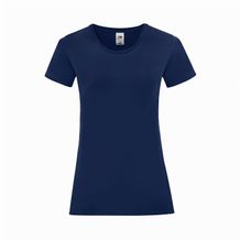 Frauen Farbe T-Shirt Iconic (Marine blau) (Art.-Nr. CA034935)