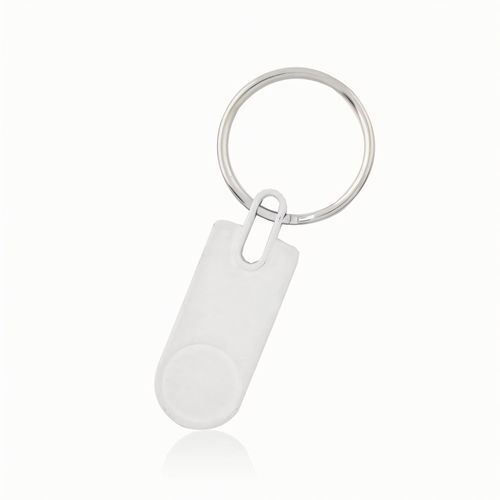 Schlüsselanhänger Harper (Art.-Nr. CA035405) - Schlüsselanhänger mit fröhlichem Desi...