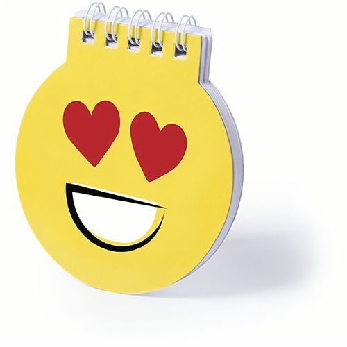 Notizbuch Winlon (Art.-Nr. CA054897) - Notizbuch mit tollen Emoji-Designs in...