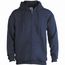 Erwachsene Sweatshirt mit Kapuze + Reißverschluss "keya" SWZ280 (Marine blau) (Art.-Nr. CA056959)