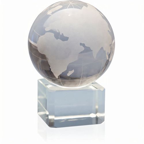 Kugel World (Art.-Nr. CA059645) - Kristallkugel mit Globus-Design und...