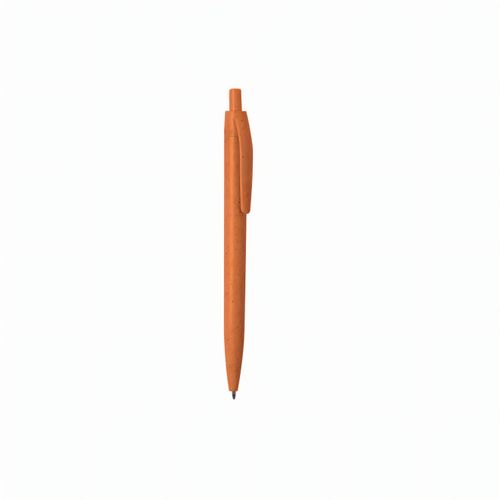 Kugelschreiber Wipper (Art.-Nr. CA077777) - Naturlinie, Kugelschreiber mit Druckmech...