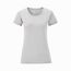 Frauen Farbe T-Shirt Iconic (Grau) (Art.-Nr. CA091661)