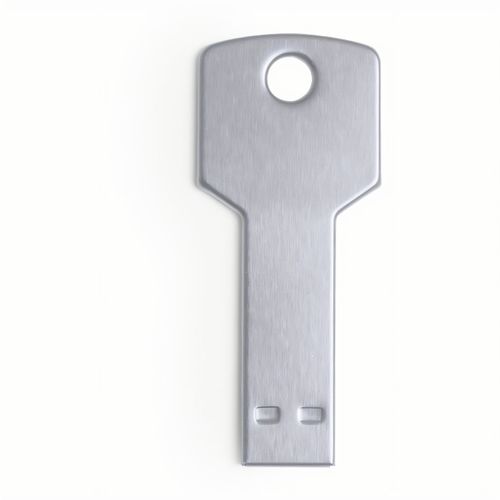 USB Speicher Fixing 16GB (Art.-Nr. CA098161) - USB-Stick in Schlüssel-Form aus glänze...