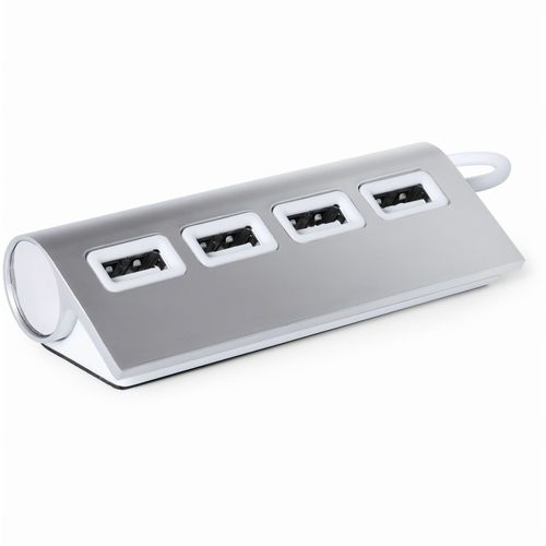 USB Hub Weeper (Art.-Nr. CA099872) - Zweifarbiger USB-Hub in eleganter...
