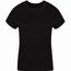 Erwachsene Frauen Farbe T-Shirt Seiyo (Schwarz) (Art.-Nr. CA101762)