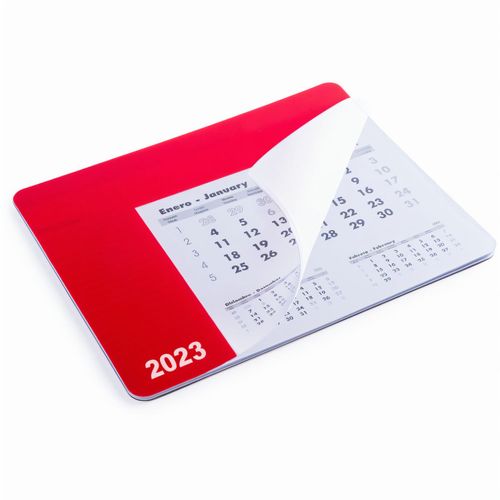 Mauspad Kalender Rendux (Art.-Nr. CA102707) - Kalender-Mousepad mit 12 Innenblättern....