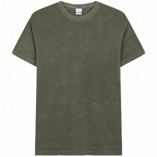 Erwachsene T-Shirt Sury (Art.-Nr. CA104337) - Unisex-T-Shirt mit gewaschenem Jeans-Eff...