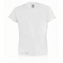 Kinder Weiß T-Shirt Hecom (Weiss) (Art.-Nr. CA114437)