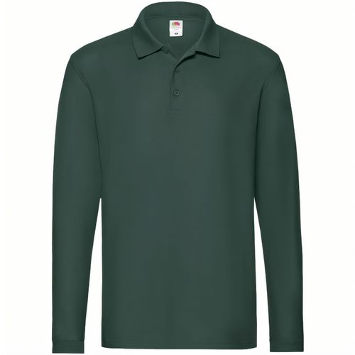 Erwachsene Polo-Shirt Premium Long Sleeve (Art.-Nr. CA117219) - Langarm-Poloshirt für Erwachsene Premiu...