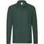 Erwachsene Polo-Shirt Premium Long Sleeve (dunkelgrün) (Art.-Nr. CA117219)